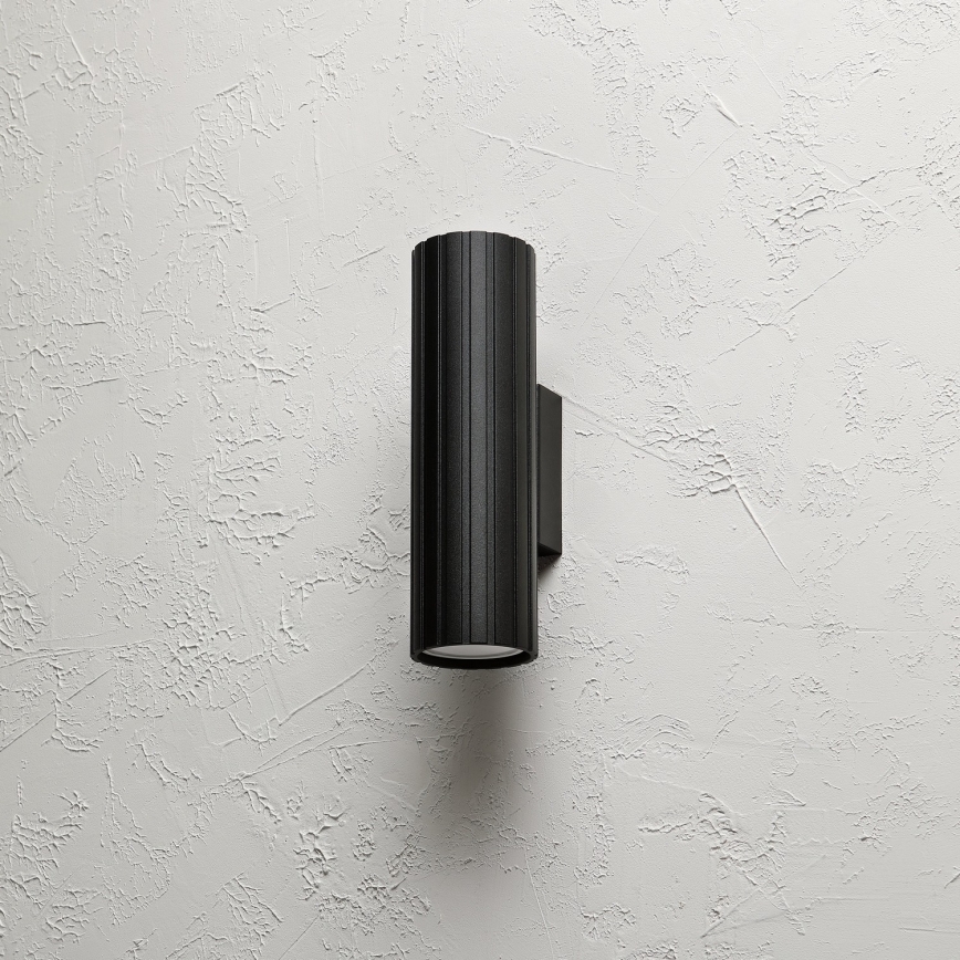 Brilagi - Стенно осветително тяло CRISPINA 2xGU10/10W/230V 20 cm черно