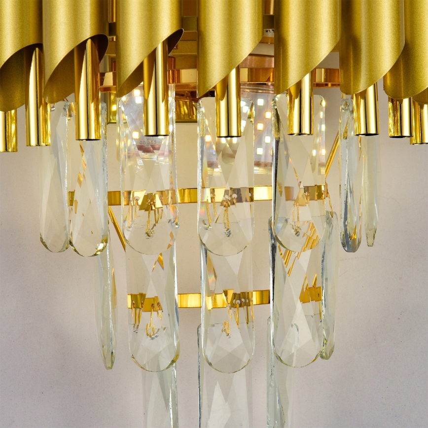 Brilagi - Стенно осветително тяло ECLIPSE 2xE14/10W/230V златисто