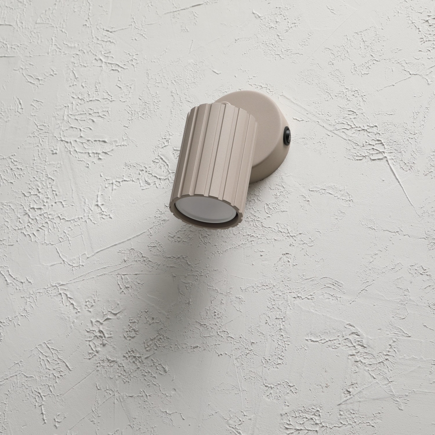 Brilagi - Стенно спот осветително тяло CRISPINA 1xGU10/10W/230V бежово