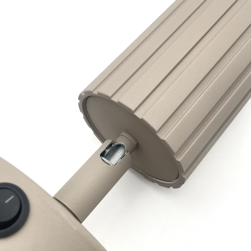 Brilagi - Стенно спот осветително тяло CRISPINA 1xGU10/10W/230V бежово