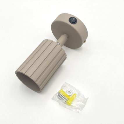 Brilagi - Стенно спот осветително тяло CRISPINA 1xGU10/10W/230V бежово