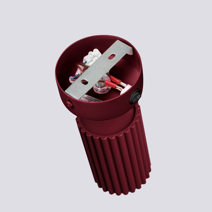 Brilagi - Стенно точково осветително тяло CRESTO 1xGU10/10W/230V бордо