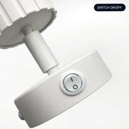 Brilagi - Стенно точково осветително тяло CRISPINA 1xGU10/10W/230V бяло