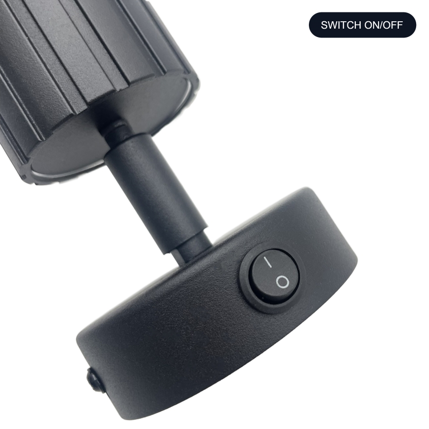 Brilagi - Стенно точково осветително тяло CRISPINA 1xGU10/10W/230V черно