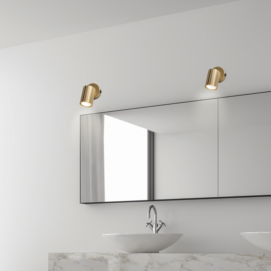 Brilagi - Стенно точково осветително тяло CRISPINA 1xGU10/10W/230V златисто