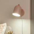 Brilagi - Стенно точково осветително тяло GALLION 1xE27/15W/230V розово