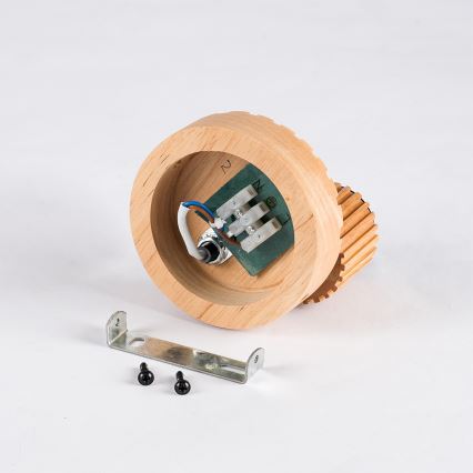 Brilagi - Стенно точково осветително тяло HYGGE 1xE14/15W/230V дърво/димчато