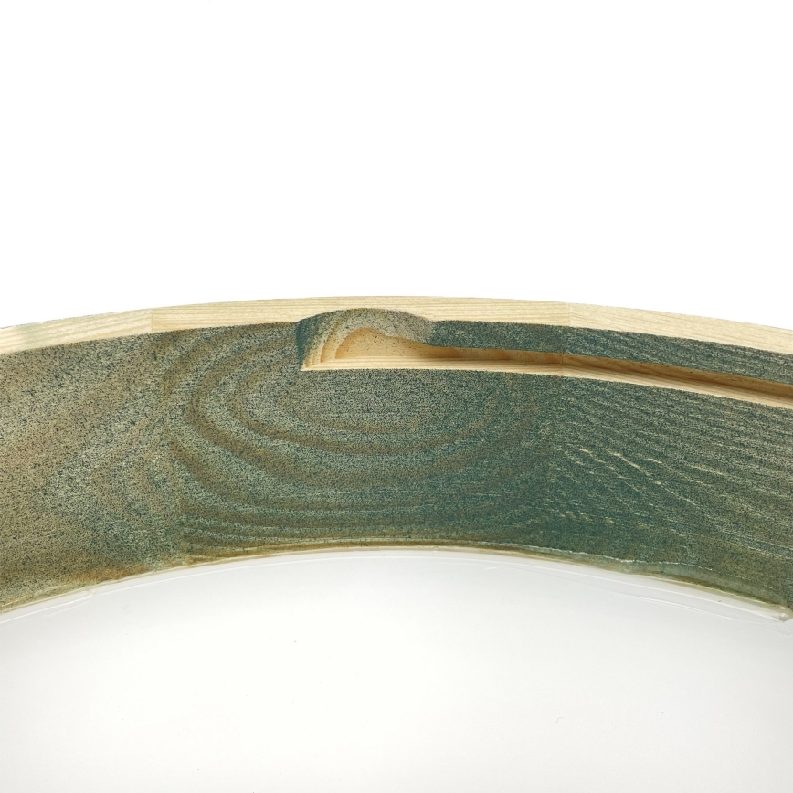 Brilagi - Таванен плафон PINO, 2xE27/15W/230V, от бор/зелен, Ø 37,5 см