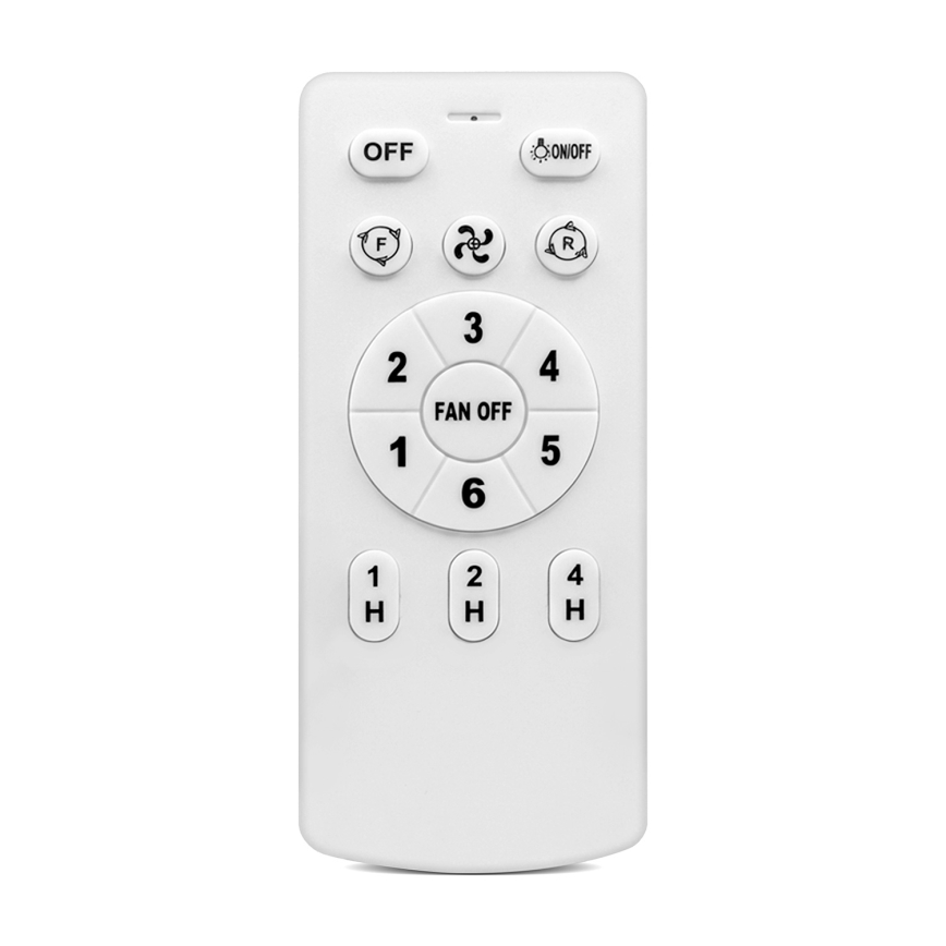 Brilagi - Таванен вентилатор 4xE27/40W/230V диаметър 50 см бамбук + дистанционно управление