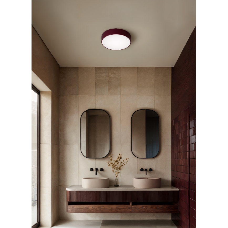 Brilagi - Таванно осветително тяло CLARE 2xE27/24W/230V Ø 30 см бордо