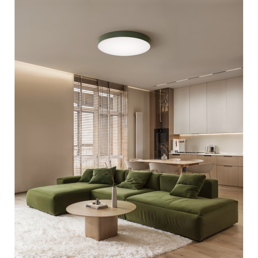 Brilagi - Таванно осветително тяло CLARE 4xE27/24W/230V диам. 50 см хаки