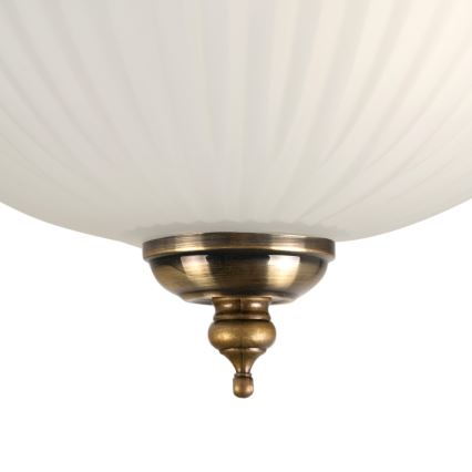 BRILAGI - Таванно осветително тяло FRESCO 2xE27/40W/230V Ø 28 см, месинг