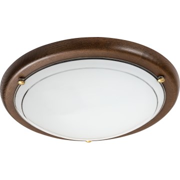 Brilagi - Таванно осветително тяло ORBIS 1xE27/60W/230V Ø 30 см, цвят бор