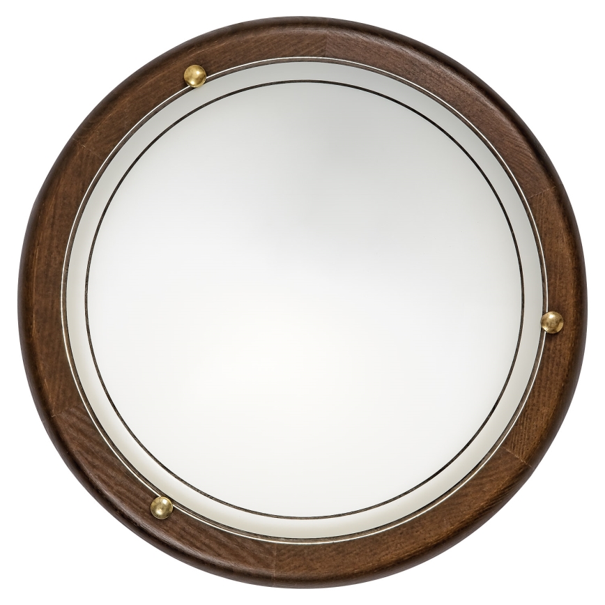 Brilagi - Таванно осветително тяло ORBIS 1xE27/60W/230V Ø 30 см, цвят бор