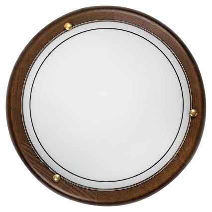 Brilagi - Таванно осветително тяло ORBIS 1xE27/60W/230V Ø 30 см, цвят бор