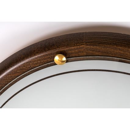 Brilagi - Таванно осветително тяло ORBIS 2xE27/60W/230V Ø 38 см, от бор