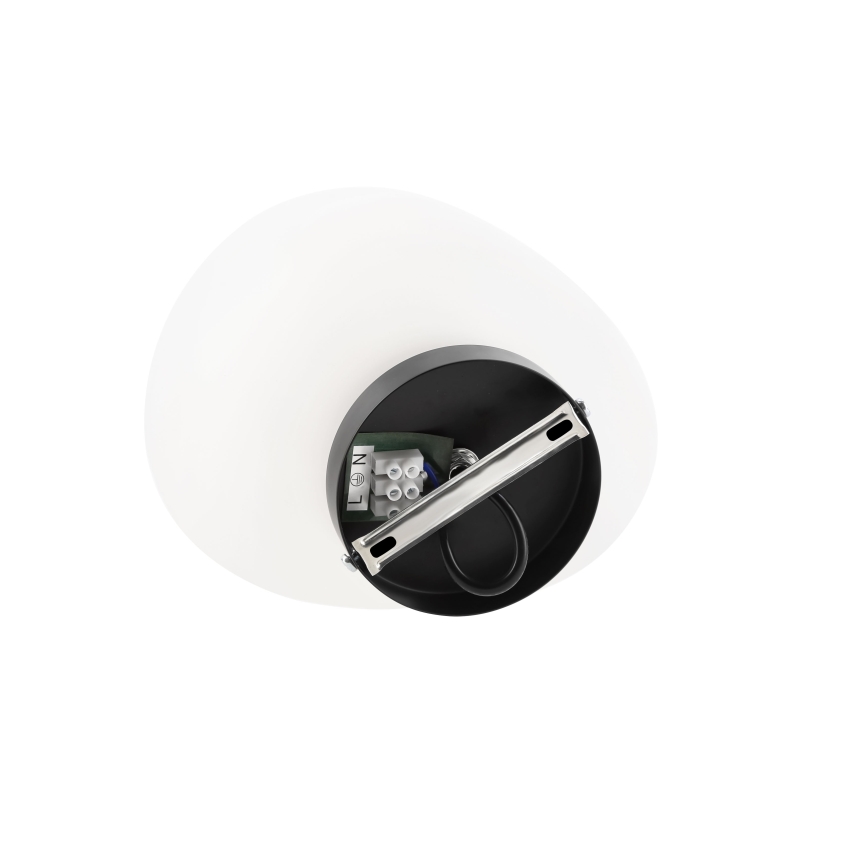 BRILAGI - Таванно осветително тяло PEBBLES 1xE27/40W/230V Ø 20 см, черно