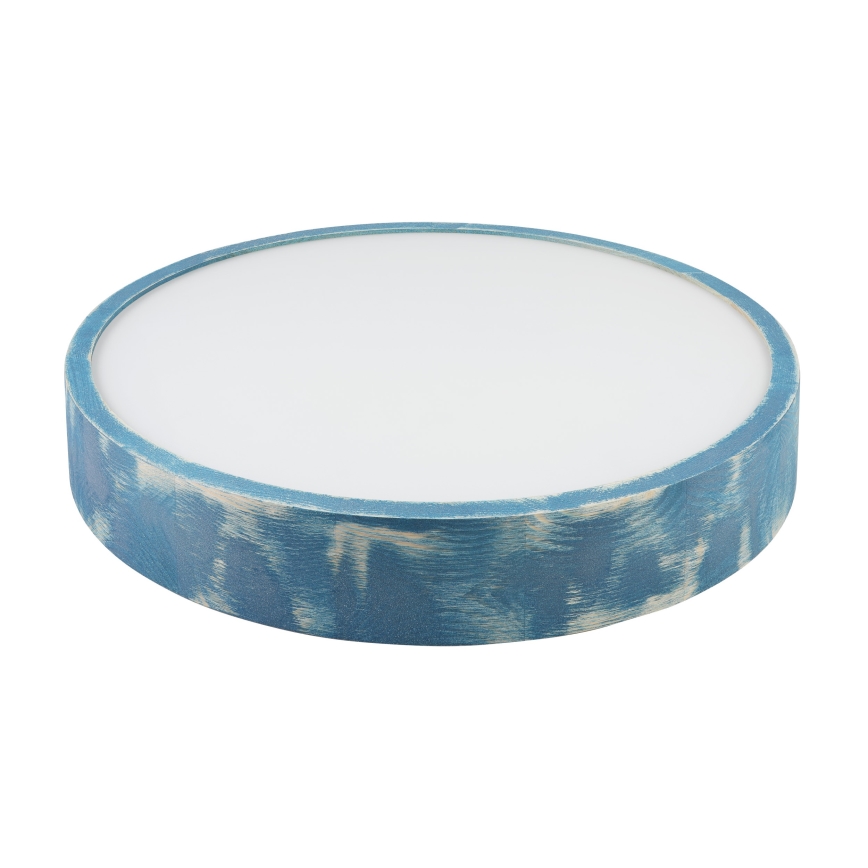 Brilagi - Таванно осветително тяло PINO 3xE27/15W/230V бор/син Ø 47,5 см