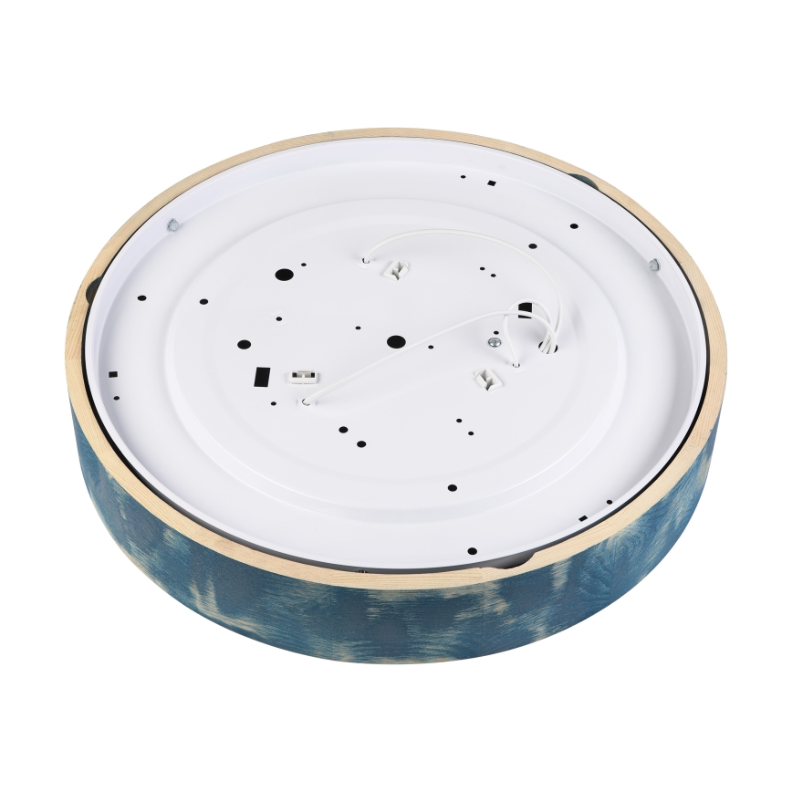 Brilagi - Таванно осветително тяло PINO 3xE27/15W/230V бор/син Ø 47,5 см