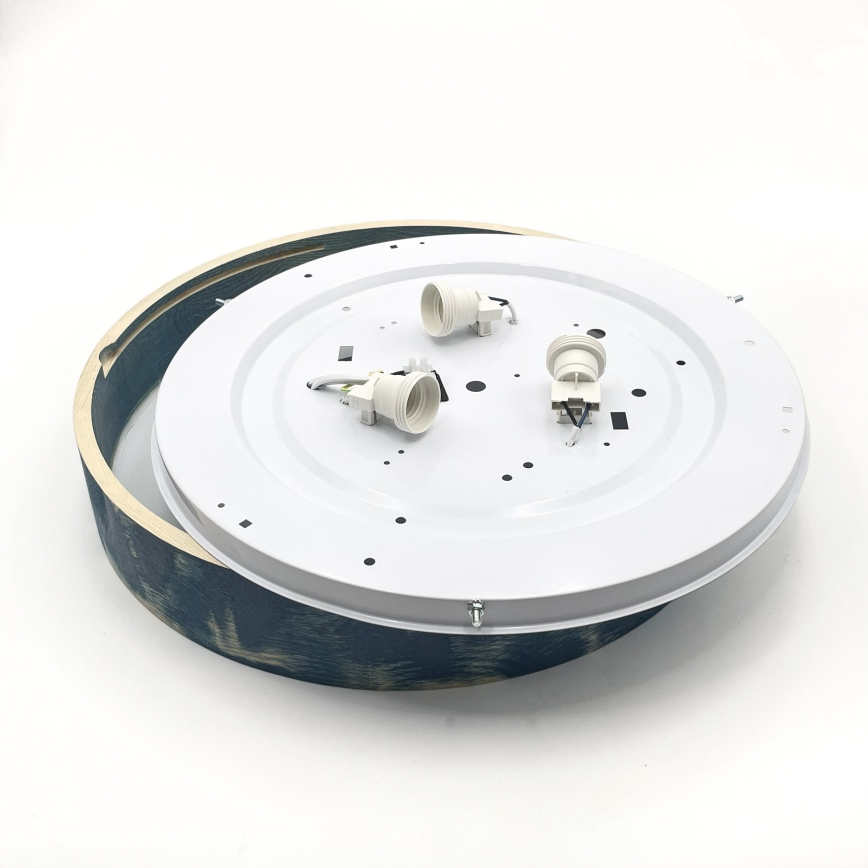 Brilagi - Таванно осветително тяло PINO 3xE27/15W/230V бор/син Ø 47,5 см