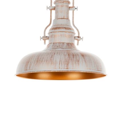 Brilagi - Таванно осветително тяло PYRONIC 1xE27/40W/230V Ø 32 см кремав/патина
