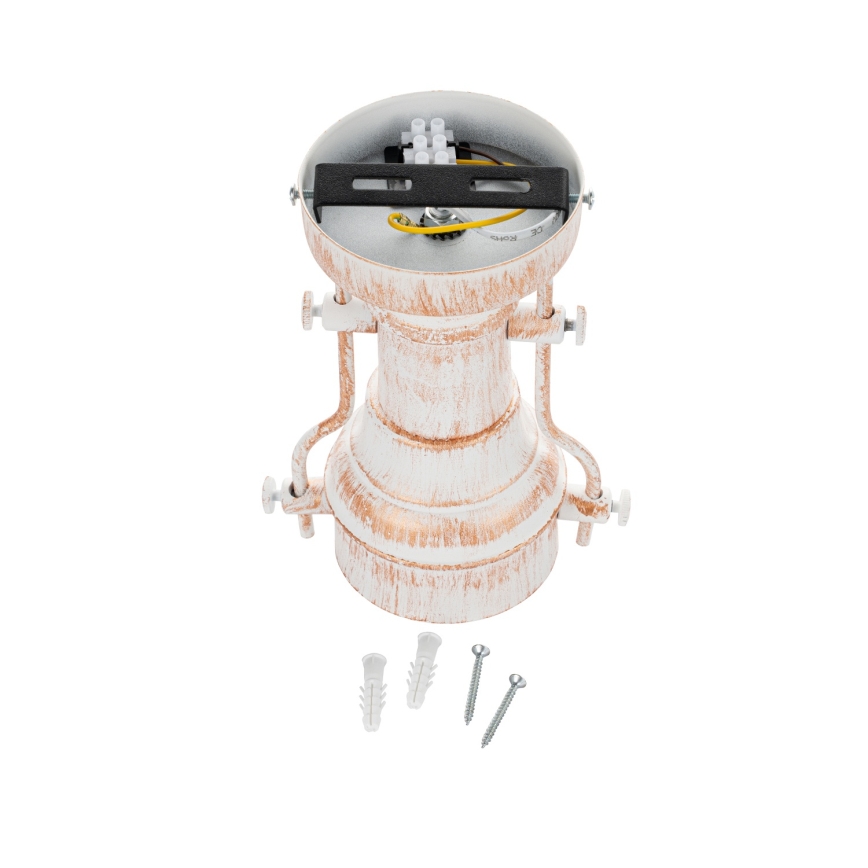 Brilagi - Таванно осветително тяло PYRONIC 1xE27/40W/230V Ø 32 см кремав/патина