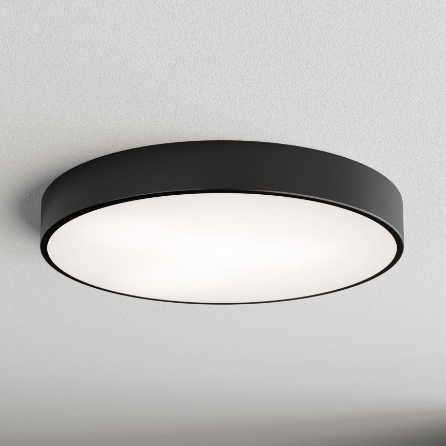 Brilagi - Таванно осветително тяло с вграден сензор CLARE, 5xE27/24W/230V, Ø 60 см, черно