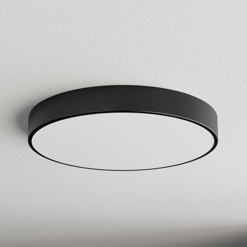 Brilagi - Таванно осветително тяло с вграден сензор CLARE, 5xE27/40W/230V, Ø 60 см, черно