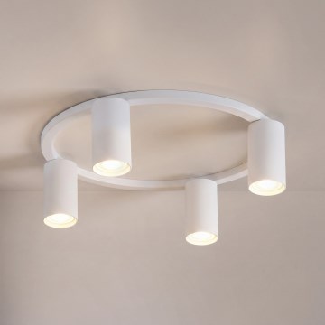 Brilagi - Таванно осветително тяло SELE 4xGU10/30W/230V бяло