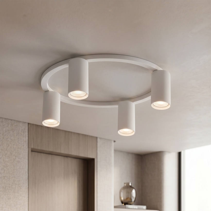 Brilagi - Таванно осветително тяло SELE 4xGU10/30W/230V бяло