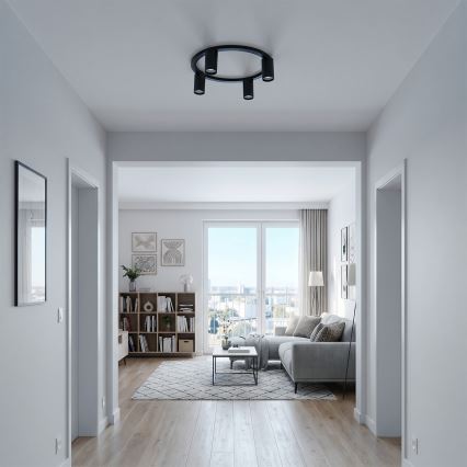 BRILAGI - Таванно осветително тяло SELE 4xGU10/30W/230V черен