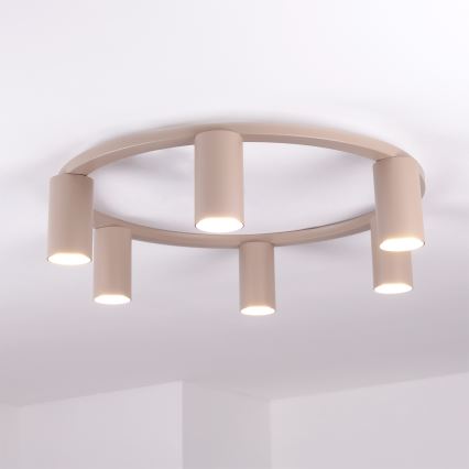 BRILAGI - Таванно осветително тяло SELE 6xGU10/30W/230V бежово