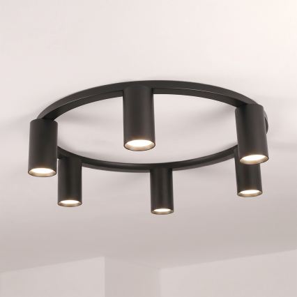 BRILAGI - Таванно осветително тяло SELE 6xGU10/30W/230V черно