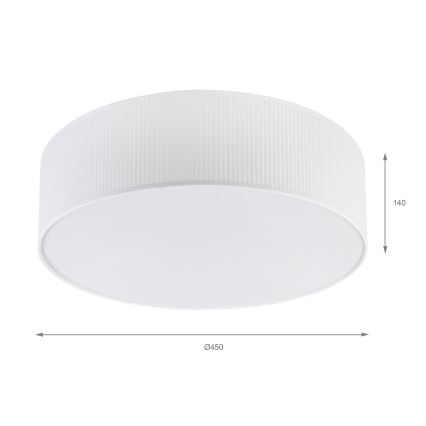 Brilagi - Таванно осветително тяло SIRIJA MODERN 4xE27/60W/230V Ø 45 см бяло