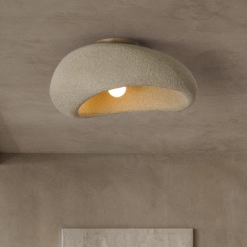 BRILAGI - Таванно осветително тяло WABI SABI 1xE27/60W/230V Ø 50 см бежово