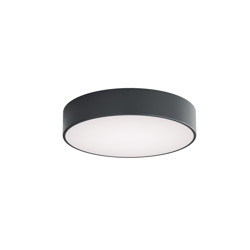 Brilagi - Плафон за баня CLARE, 3xE27/24W/230V, Ø 40 cm, антрацит, IP54