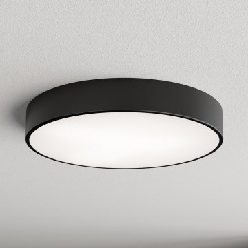 Brilagi - Таванно осветително тяло за баня CLARE 4xE27/24W/230V Ø 50 cm IP54 черно