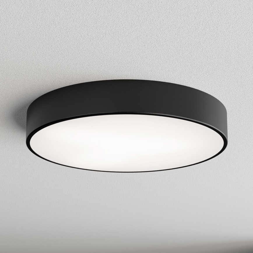 Brilagi - Таванно осветително тяло за баня CLARE 4xE27/24W/230V Ø 50 cm IP54 черно