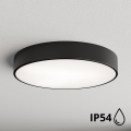 Brilagi - Таванно осветително тяло за баня CLARE 4xE27/24W/230V Ø 50 cm IP54 черно