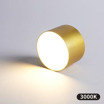 BRILAGI - Таванно осветително тяло за баня FORIS LED/9W/230V Ø 9 см, златно, IP44, CRI 90