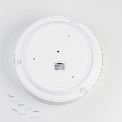 Brilagi - Таванно осветително тяло за баня POOL 3xE27/15W/230V Ø 40 см IP54 бяло