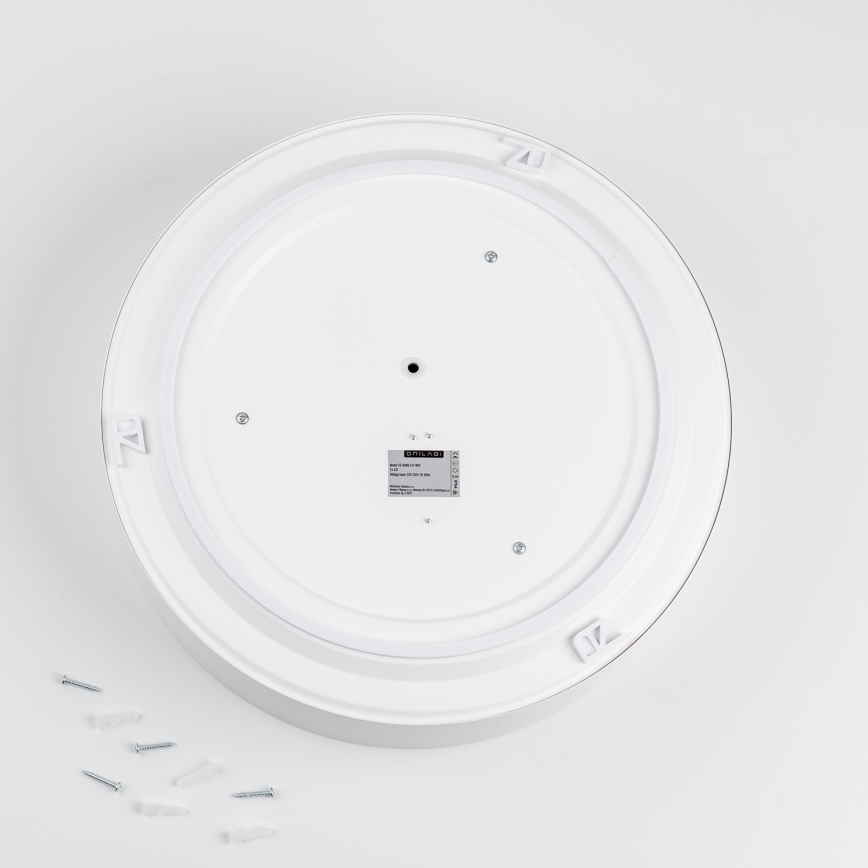 Brilagi - Таванно осветително тяло за баня POOL 3xE27/15W/230V Ø 40 см IP54 бяло