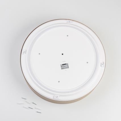 Brilagi - Таванно осветително тяло за баня POOL, 4 x E27, 15 W, 230 V, Ø 50 см, IP54, бежово