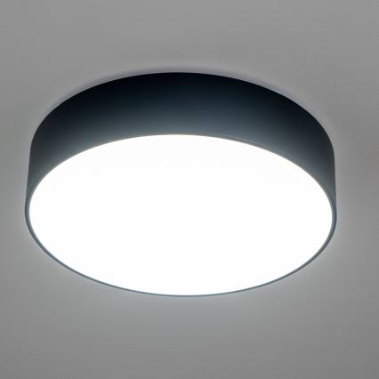 Brilagi - Таванно осветително тяло за баня POOL 4xE27/15W/230V Ø 50 см IP54 черно