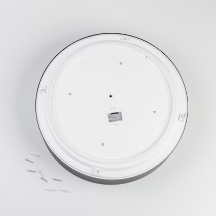 Brilagi - Таванно осветително тяло за баня POOL 4xE27/15W/230V Ø 50 см IP54 черно