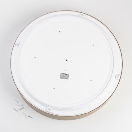 Brilagi - Таванно осветително тяло за баня POOL 5xE27/15W/230V Ø 60 см IP54 бежово
