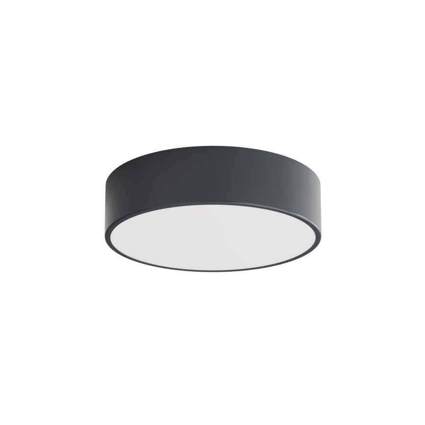 Brilagi - Плафон за баня със сензор за движение и за сумрак CLARE 2xE27/24W/230V Ø 30 см антрацит IP54