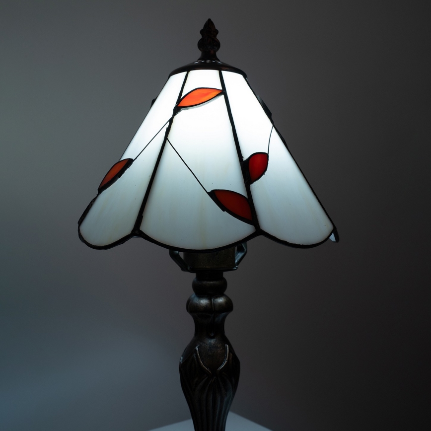 Brilagi - Тифани витражна настолна лампа FOLIA 1xE27/60W/230V
