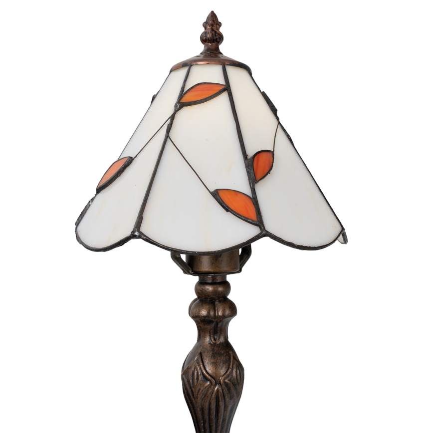 Brilagi - Тифани витражна настолна лампа FOLIA 1xE27/60W/230V