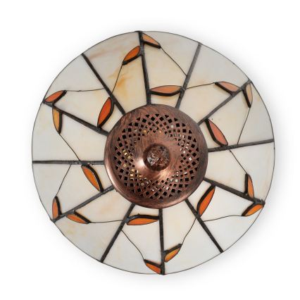 Brilagi - Тифани витражна настолна лампа FOLIA 1xE27/60W/230V